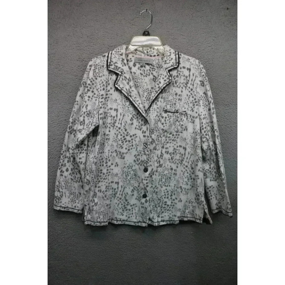 Ann Klein 2 Women's Two-Piece Mink Fleece Pajama Set-Size Medium - Picture 2 of 15